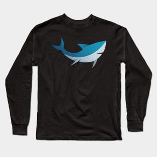 Minimalistic Shark Long Sleeve T-Shirt